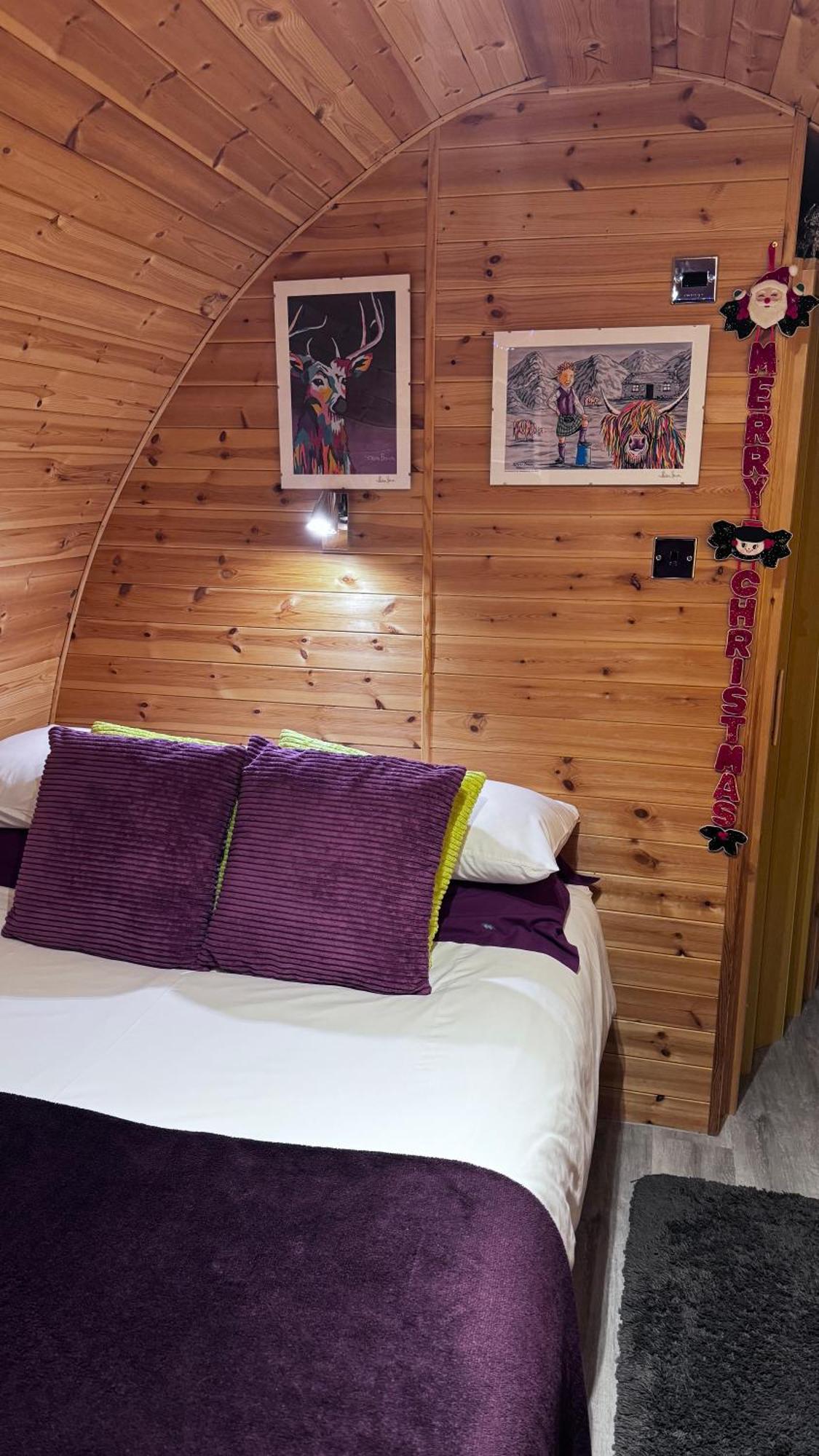 Heatherbrae Cosy Wooden Pod Кайл ъф Лохалш Екстериор снимка