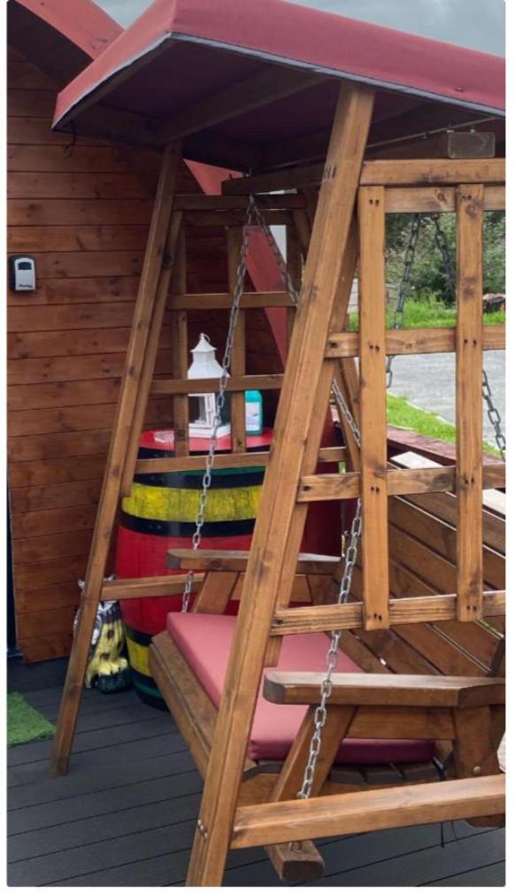 Heatherbrae Cosy Wooden Pod Кайл ъф Лохалш Екстериор снимка